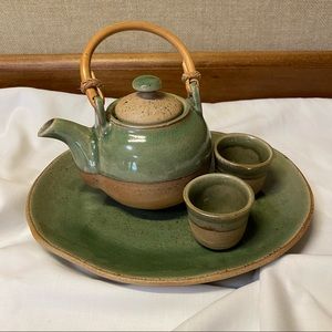 Tea for Two Tea Set Handcraft